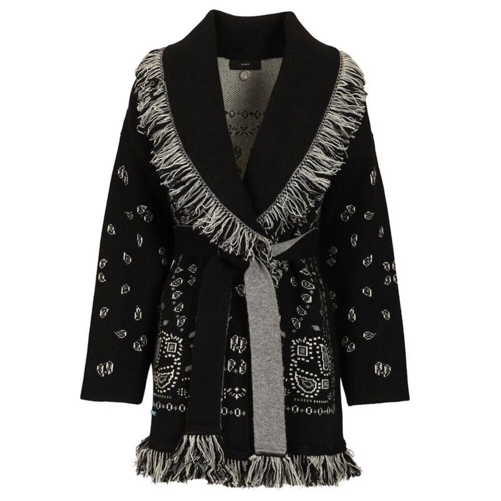 Alanui Women Cashmere Bandana Cardigan